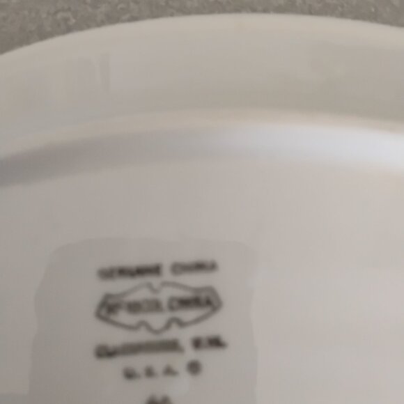 McNicol China Vintage Small Platter 8.5" - Picture 4 of 4